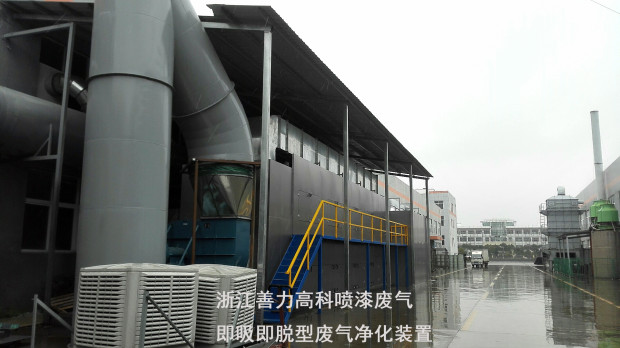 即吸即脫型廢氣凈化裝置